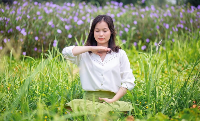 Breathing for relaxation